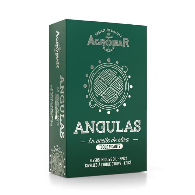 Agromar Angulas in spicy Olive Oil 115grs