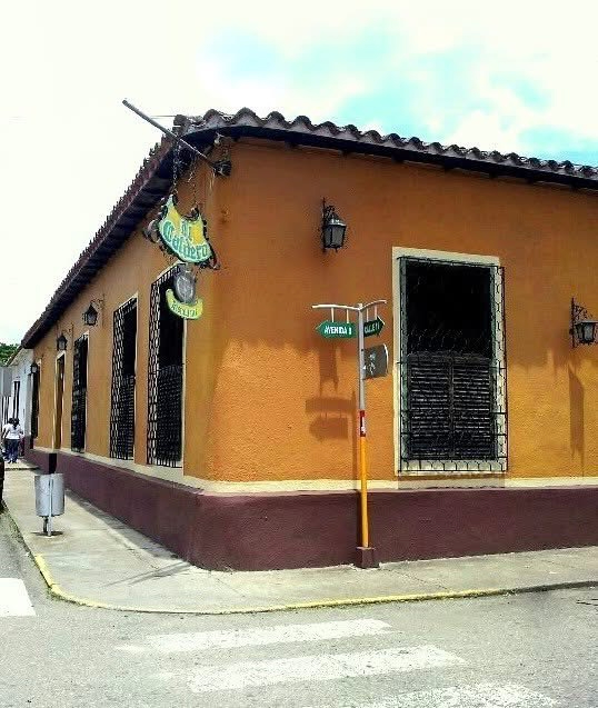 The original El Caldero restaurant in Rubio, Venezuela